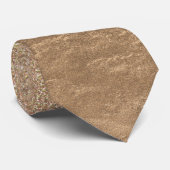 Glamoureus Gold Sparkly Glitter Foil Ombre Gradien Stropdas (Opgerold)