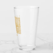 Glamoureus Goud Las Vegas Bachelorette Party Gift Glas (Links)