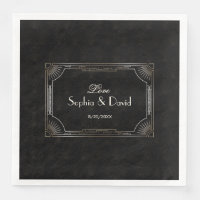 Glamoureus Great Gatsby Gold Art Deco Wedding