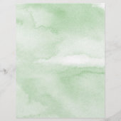 Glamoureus Green EYELASH EXTENSION CONSENT FORM Flyer (Achterkant)