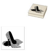 Glamoureus High Heels Rubberstempel (Gestempeld)