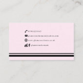 Glamoureus Home Visitekaartje (Achterkant)