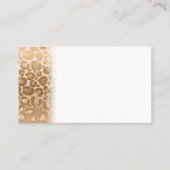 Glamoureus Light Brown Tiger Stripes Animal Print Plaatskaartje (Voorkant)