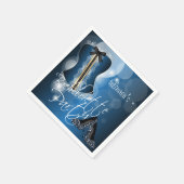 Glamoureus Lingerie Bachelorette Party | Blauw Servetten (Hoek)