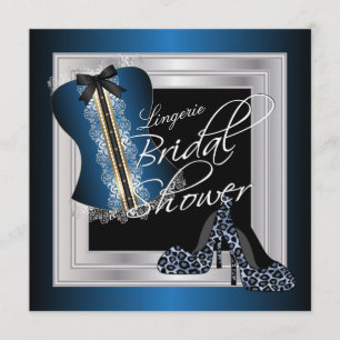 Glamoureus Lingerie Vrijgezellenfeest   Blauw Kaart