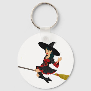Glamoureus Little Witch Sleutelhanger