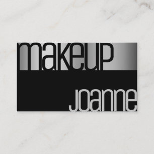 Glamoureus Luxury Silver Elegant Beauty Salon Stee Visitekaartje
