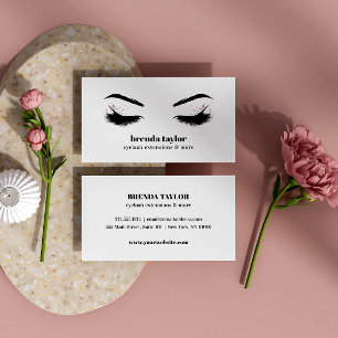 Glamoureus Makeup Artist Eyelash professional Visitekaartje