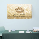 Glamoureus modern chic faux Glittera Spandoek (Beurs)