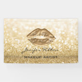 Glamoureus modern chic faux Glittera Spandoek (Horizontaal)