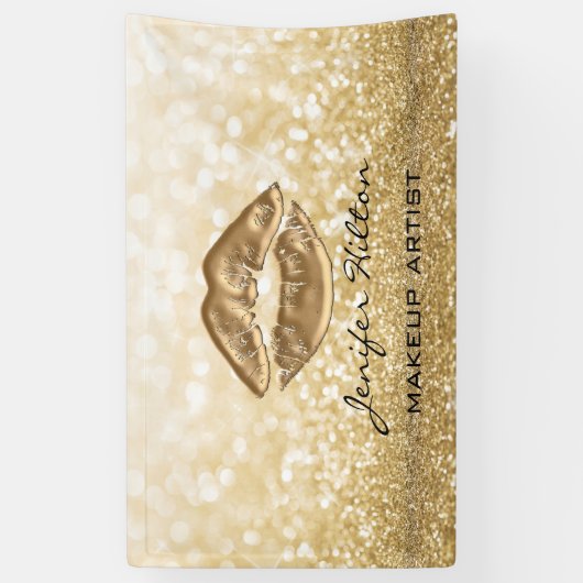 Glamoureus modern chic faux Glittera Spandoek (Verticaal)