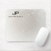 Glamoureus Moderne persoonlijke Sjabloon Muismat (Met muis)