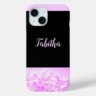 Glamoureus Pink Diamond iPhone 15 Case