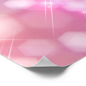 Glamoureus Pink Motivatie Poster (Hoek)