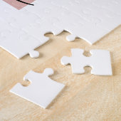 Glamoureus Roos Gold Glitter Sequin Ombre Legpuzzel (Zijkant)