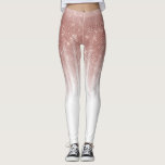 Glamoureus Roos Gold Glitter Striped Gradient Leggings<br><div class="desc">Dit glamoureuze, moderne en meisjesontwerp als perfect voor de elegante fashionista. Het is voorzien van een faux bedrukte dunne roos gouden glitter sequin striped ombre gradiënt bovenop een eenvoudige witte achtergrond. Het is , mooi en meisjes! ***BELANGRIJKE NOTA VAN HET ONTWERP: Voor om het even welk verzoek van het douaneontwerp...</div>