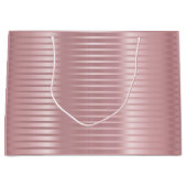 Glamoureus Roos Gold Sjabloon Elegant Modern Trend Groot Cadeauzakje (Voorkant)