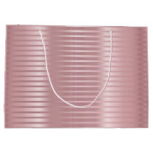 Glamoureus Roos Gold Sjabloon Elegant Modern Trend Groot Cadeauzakje (Achterkant)