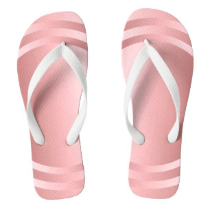 Glamoureus Roos Gold Sjabloon Trendy Moderne Teenslippers