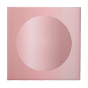 Glamoureus Roos Goud  Afbeelding Sjabloon Tegeltje