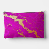 Glamoureus Roze & Goud Marmer Etui (Achterkant)