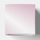 Glamoureus roze Paarse moderne elegante Sjabloon Bedankdoosjes (Bovenkant)