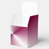 Glamoureus roze Paarse moderne elegante Sjabloon Bedankdoosjes (Geopend)