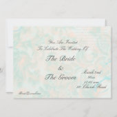 Glamoureus Roze Roze omhoog Kaart (Achterkant)