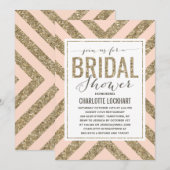 Glamoureus Shimmer | Vrijgezellenfeest Kaart (Voorkant / Achterkant)