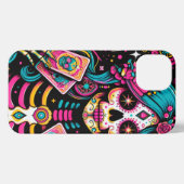 Glamoureus skelet, tarot kaarten iPhone Case iPhone Hoesje (Achterkant horizontaal)