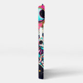 Glamoureus Skeleton Tarot Kaarten Telefoon Case iPhone Hoesje (Rechterkant)