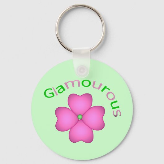 Glamoureus Sleutelhanger (Voorkant)