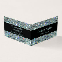 Glamoureus Sparkly Glitzy Silver Bling