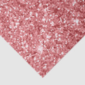Glamoureus Sparkly Pink Glitter Tissuepapier (Detail)