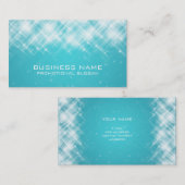 Glamoureus Sparks Blue Visitekaartje (Voorkant / Achterkant)