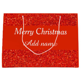 Glamoureus, speciale kerstcadeau tas groot cadeauzakje