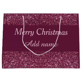 Glamoureus, speciale kerstcadeau tas groot cadeauzakje