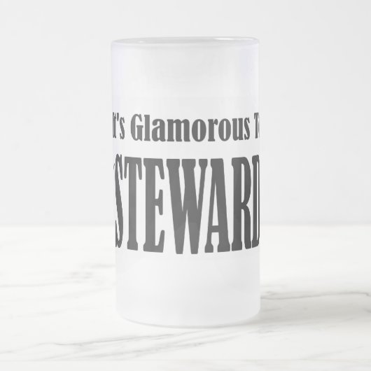 Glamoureus Stewardess Matglas Bierpul (Center)