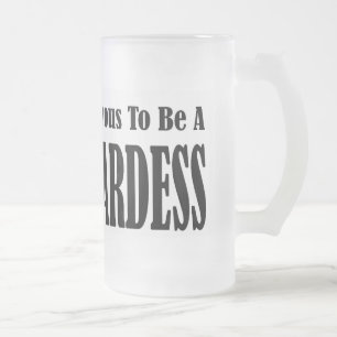 Glamoureus Stewardess Matglas Bierpul