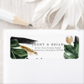 Glamoureus Summer Greenery Wedding Return Etiket (Insitu)