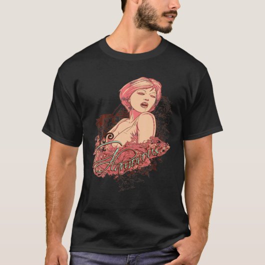 Glamoureus T-shirt (Voorkant)