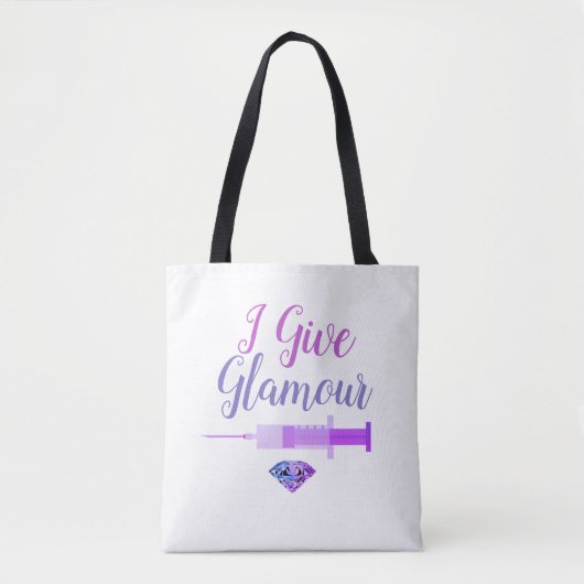 Glamoureus verpleegster tote bag (Voorkant)