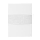 Glamoureus White en Peach Floral Peonies Uitnodigingen Wikkel (Achterkant Voorbeeld)