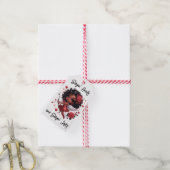 Glamoureuze Afro-Amerikaanse Cupid Cadeaulabel (Met Touw)