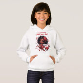 Glamoureuze Afro-Amerikaanse Cupido Valentijnsdag (Voorkant volledig)