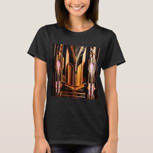 Glamoureuze Art Deco - Elegance Design T-shirt