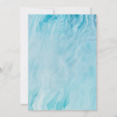 Glamoureuze Assepoester Fairytale Partij Kaart (Achterkant)