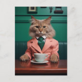 Glamoureuze Bengaalse kat Briefkaart (Voorkant)