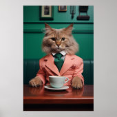 Glamoureuze Bengaalse kat Poster (Voorkant)