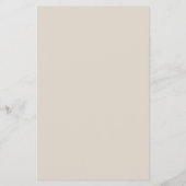 Glamoureuze Champagne Glitter Luxe Bruiloft Menu (Achterkant)